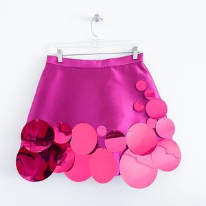 Imad Eduso Abeke Skirt Magenta